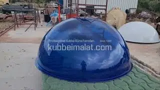 Tam Şeffaf Kompozit Kubbe Modelleri Ve Tek Parça Üretimler.