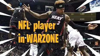 PLAYING WITH AN NFL PLAYER IN WARZONE