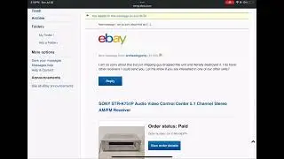 I’m not getting a new receiver :(