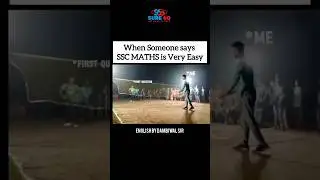 Me vs SSC Maths 💯🔥 #skdambiwal #ssc #maths #trending #study #ssccgl #viral #ytshorts