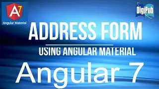 Angular Materialによるアドレス・フォームの実現