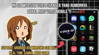 This is the Voice Changer Website which is rumored to be releasing a mobile version?! | VOICE AI 🔥