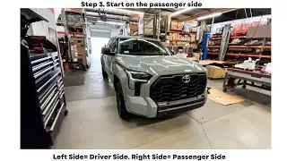E1 Electronic Running Board Installation - Toyota Tundra