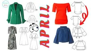 Burda 4/2021 FULL Preview + LINE DRAWINGS