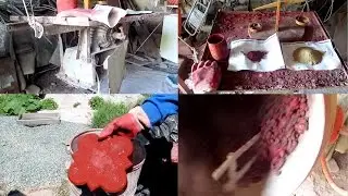 Тротуарная плитка своими руками. Полное описание процесса в одном видео.