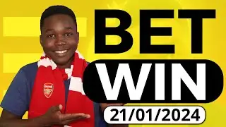 FOOTBALL PREDICTIONS TODAY 21/01/2024 SOCCER PREDICTIONS TODAY | BETTING TIPS, 