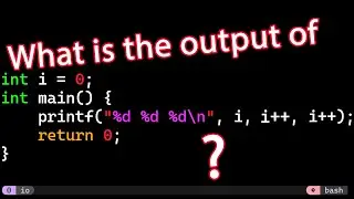 A Bizarre Problem with C