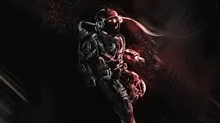 Astronaut | Photoshop - painting process