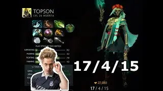 Dota 2: Topson (Muerta) Mid gameplay