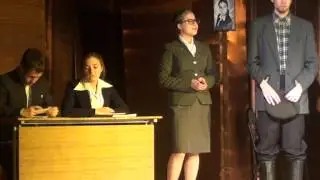 А.Алексин "Безумная Евдокия" 2013г Театр лицея ИГУ "Под знаком водолея" реж. В. Скороходов