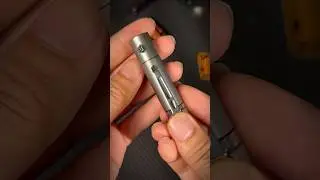 KeyUnity KF04 titanium alloy mini AAA flashlight #edc #keychain #edcgear #edcknife #titanium