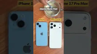 iPhone 17 Pro Max Vs iPhone 14 Camera Test Macro Photography