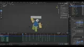 First time trying blender animation #robloxanimation