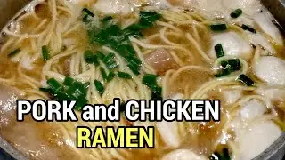 How to Cook Quick and Easy PORK and CHICKEN RAMEN