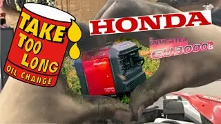 Honda 3000i Oil Change, Spark Plug, and Air Filter (Best Method)