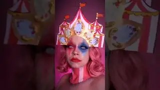 Circus Queen 🎪 #makeup #clownmakeup #makeuplook #sfx #sfxartist #clownqueen