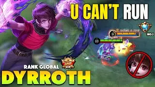 DYRROTH BEST BUILD AND GAMEPLAY 2022 ~ TOP GLOBAL DYRROTH 2022 ~ DYRROTH MOBILE LEGENDS