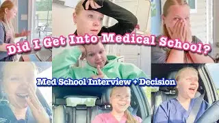Medical School Interview and Decision // Am I accepted to medical school?