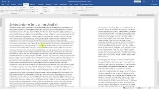 Setting page margins per page (different margins in the same document) – Word tutorial