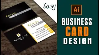 How to Business Card Design in Illustrator CC Or Visiting Card Design Bangla Tutorial 2020