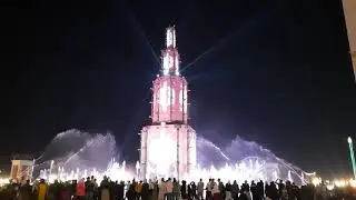 Happy New Year 2021| New Year Night Celebration In Abu Dhabi UAE | Fountain Show