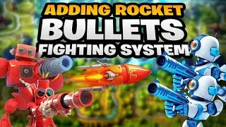 Developing Combat System | Adding Rockets | Bullets Behavior in Construct 3 | Part 8