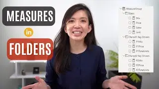 Folders To Group Measures in Power BI !!! Step by Step Tutorial for Beginners