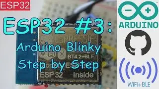 ESP32 #3: Arduino tutorial - getting to blinky (step by step)