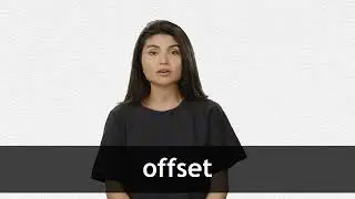 How to pronounce OFFSET in American English
