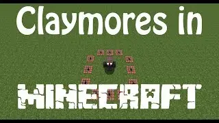 Claymores in Vanilla Minecraft! [ Snapshot 14w10C+ ]