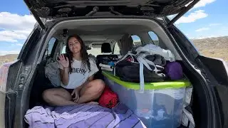 Car tour | living in a RAV4 full time