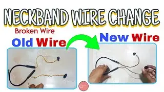 BLUETOOTH NECKBAND WIRE CHANGE || Flasher UT