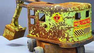Can a 75-Year-Old Marx Power Shovel Run Again? [Full Restoration]