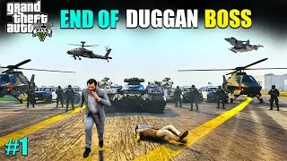 GTA 5 : NEW MAFIA BOSS IS HERE |  GTA V GAMEPLAY GTA 5 GAMEPLAY DUGGAN BOSS DEAD SHINCHAN and CHOP#1