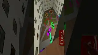Cockroach Family chasing me in Liminal Hotel Gmod Nextbot