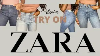 ZARA CURVE JEAN HAUL | MOM & STRAIGHT LEG