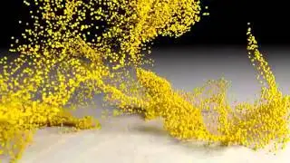 ANIM test,object dissolve in blender