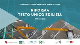 Riforma Testo Unico Edilizia DPR 380/2001