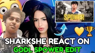 GODLIKE SPOWER EDIT🥵 | SHARKSHE REACT ON SPOWER🔥 | SHARKSHE SHOCKED SPOWER😱