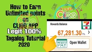 How to Earn Unlimited points on CLIQQ APP 2020 / Legit tricks 100%  effective / Cliqq points to cash