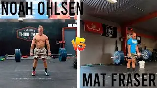 CrossFit Games 2020 evento 3: Mat Fraser vs Noah Ohlsen (Damn Diane)