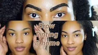 Brow Tinting using Just for Men!!!