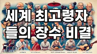 세계 최고령자들의 장수 비결