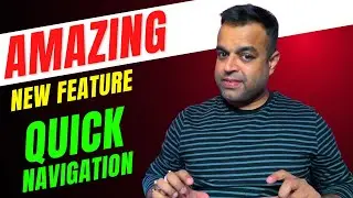 Quickly Navigate to any Part of your Excel Workbook | Vivekananda Sinha | Video 296