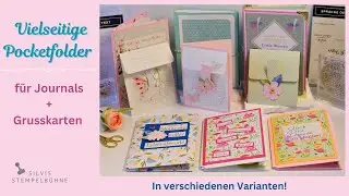 Pocket Folder für Journals / Grusskarten / Travellers Notebook / Stampin' Up!