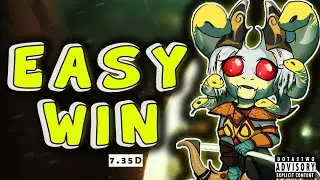 Medusa Is The Best Hard Carry | Easy Win With Medusa 7.35D
