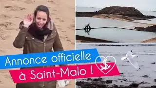 Annonce officielle à Saint-Malo
