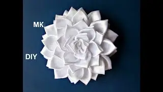 Банты из атласной ленты шириной 2.5 см. Мк / DIY bows