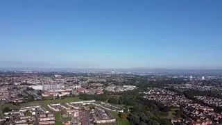 Beautiful evening views over Tees valley