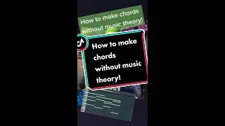 How to make Chords IN SECONDS without music theory! - FL Studio